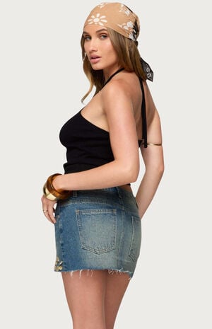 Hollis Knit Halter Top image number 3