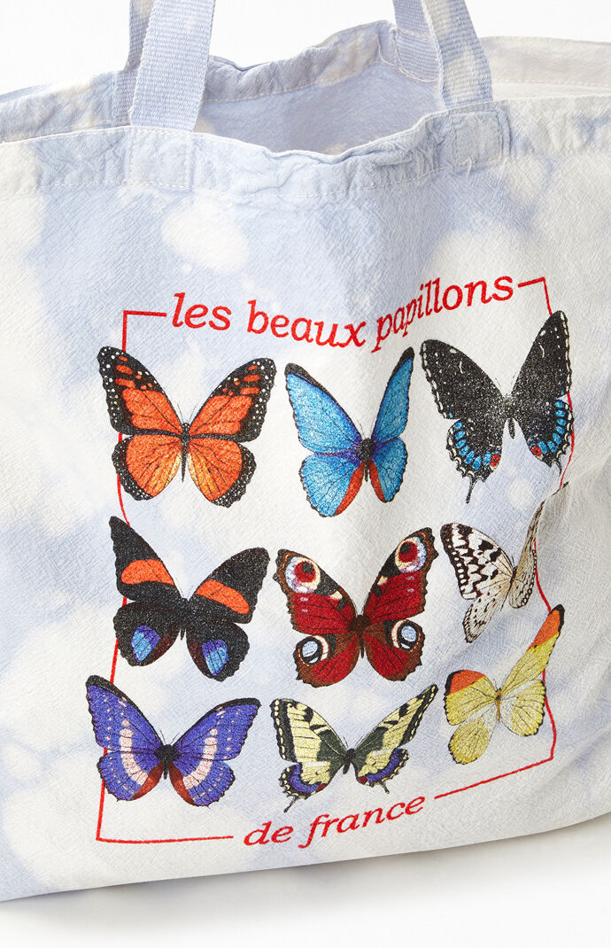 France Butterflies Tote Bag