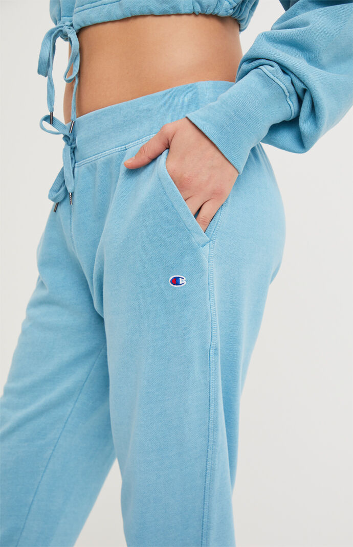 blue champion sweatpants