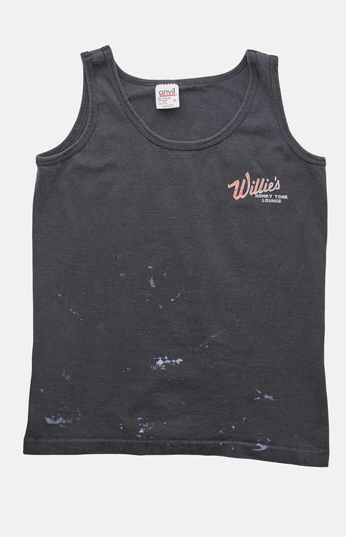 PS VINTAGE 90s Willie's Honky Tonk Lounge Graphic Tank