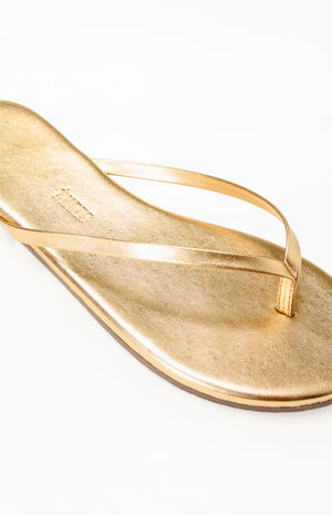 Women's Gold Metallics Sandals image number 6