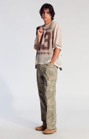 Tree Camo Baggy Cargo Jeans