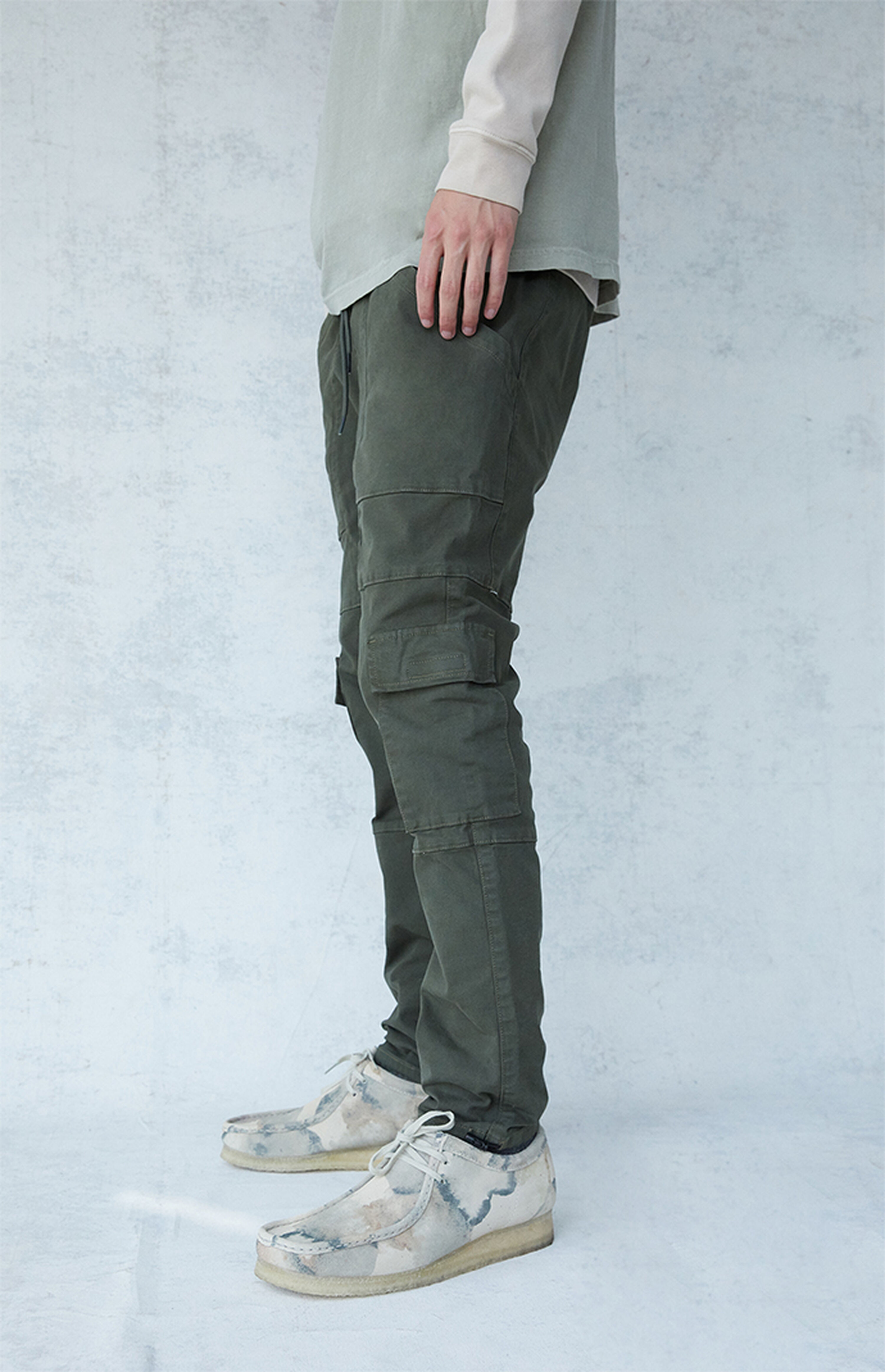 PacSun Olive Slim Cargo PantsOlive Slim Cargo Pants