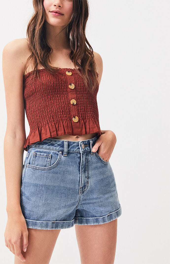 denim shorts pacsun