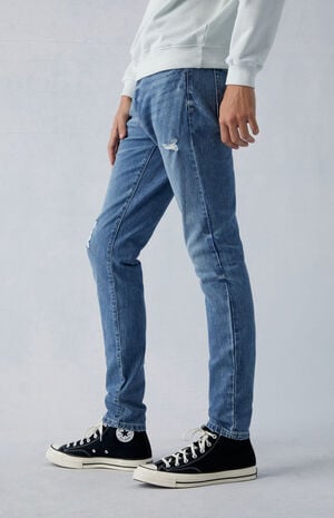 Comfort Stretch Indigo Skinny Jeans image number 2