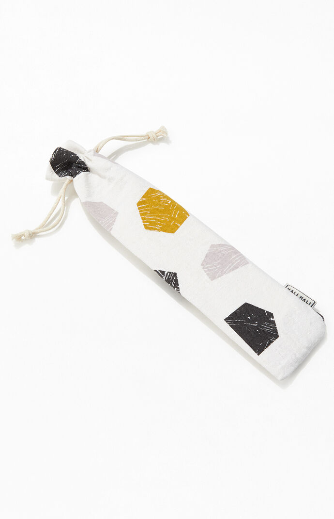 6 Piece Stop & Stare Reusable Straw Set