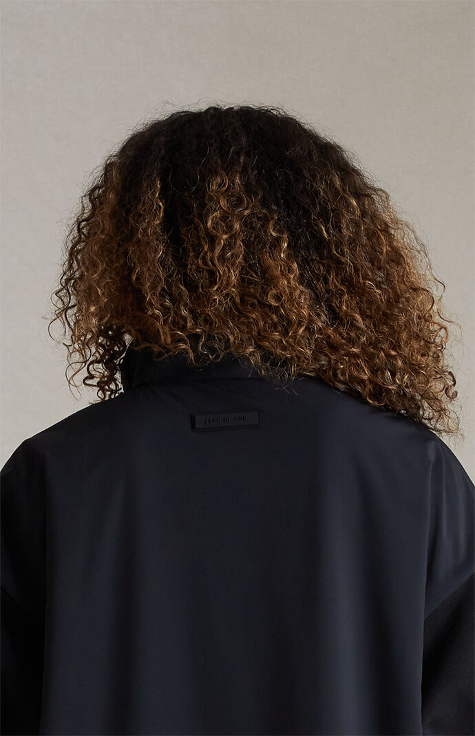【FOG Essentials】Women's Fleece Mock Neck Sweater Dress Fear of God Essentials Women's Seal Nylon Fleece Mock Neck