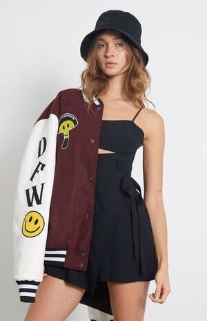 Peek-A-Boo Wrap Skort Dress image number 1