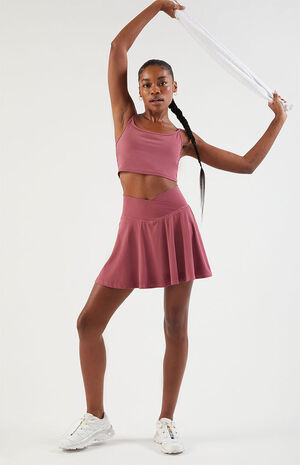 PAC WHISPER Active Crossover Front Mini Skirt image number 1