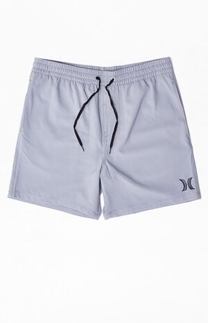 One and Only Solid 5.5" Swim Trunks image number 1