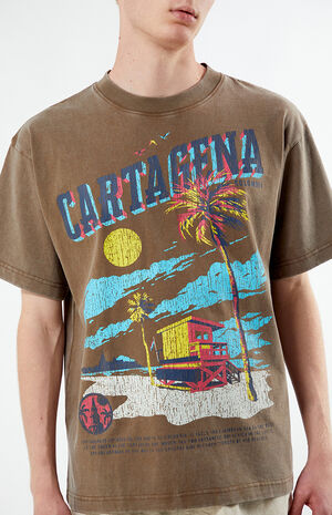 Cartagena Washed Oversized T-Shirt image number 3