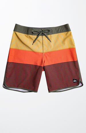 Eco Safari Green Surfsilk Tijuana 19" Boardshorts image number 1