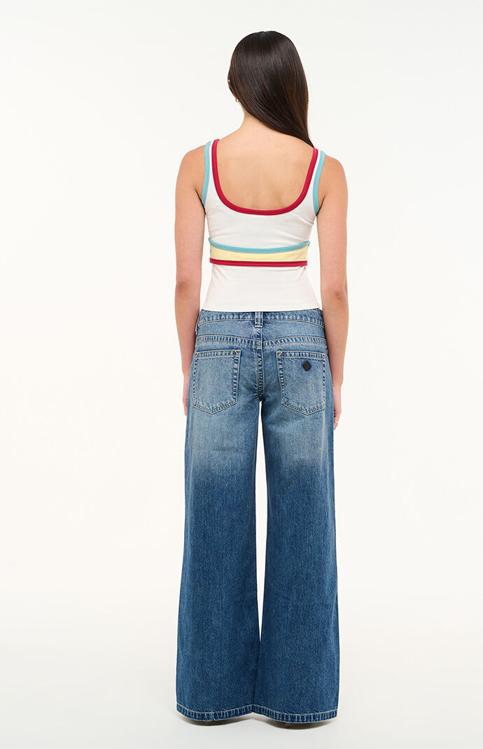 ABRAND Evelyn 00 Super Low Rise Wide Leg Jeans