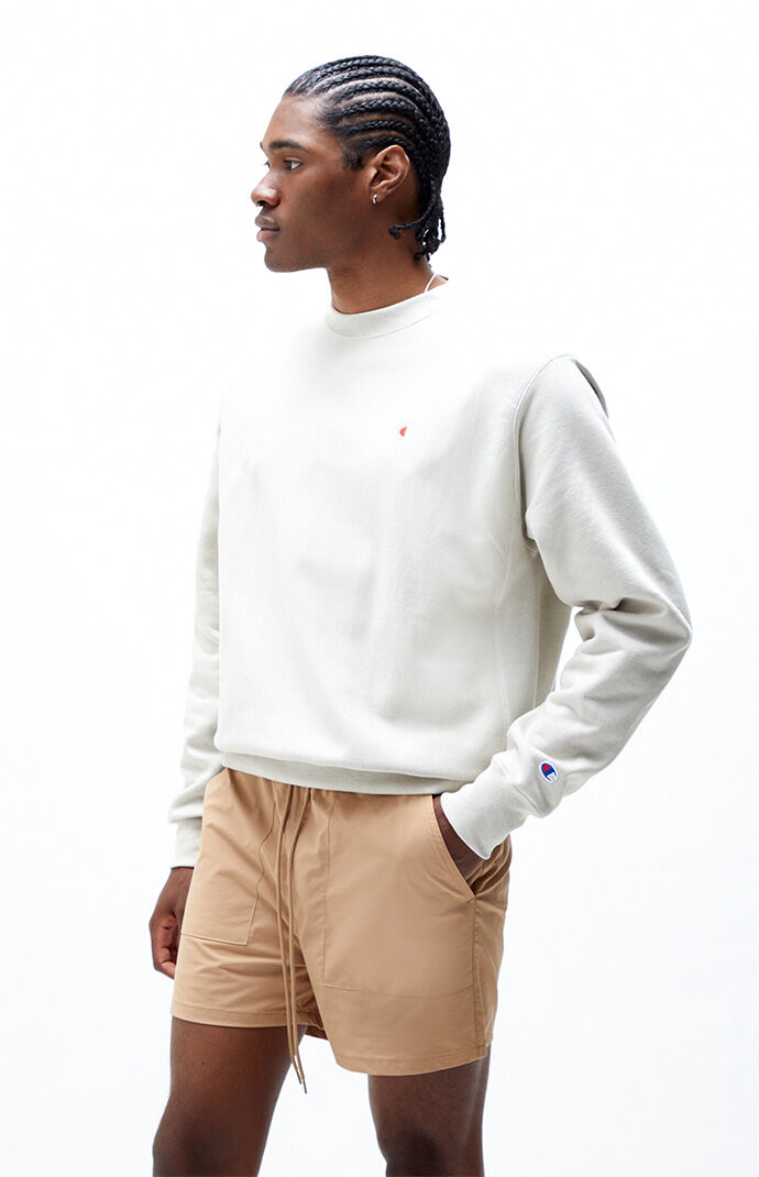Champion sweater 2025 beige short