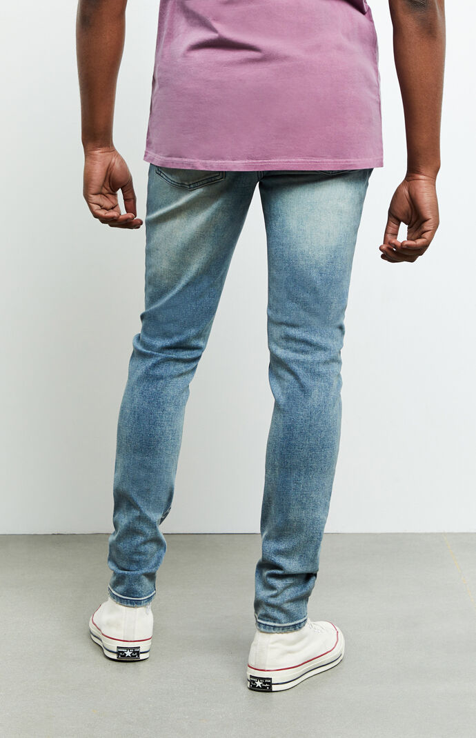 Brandon Medium Ripped Stacked Skinny Jeans