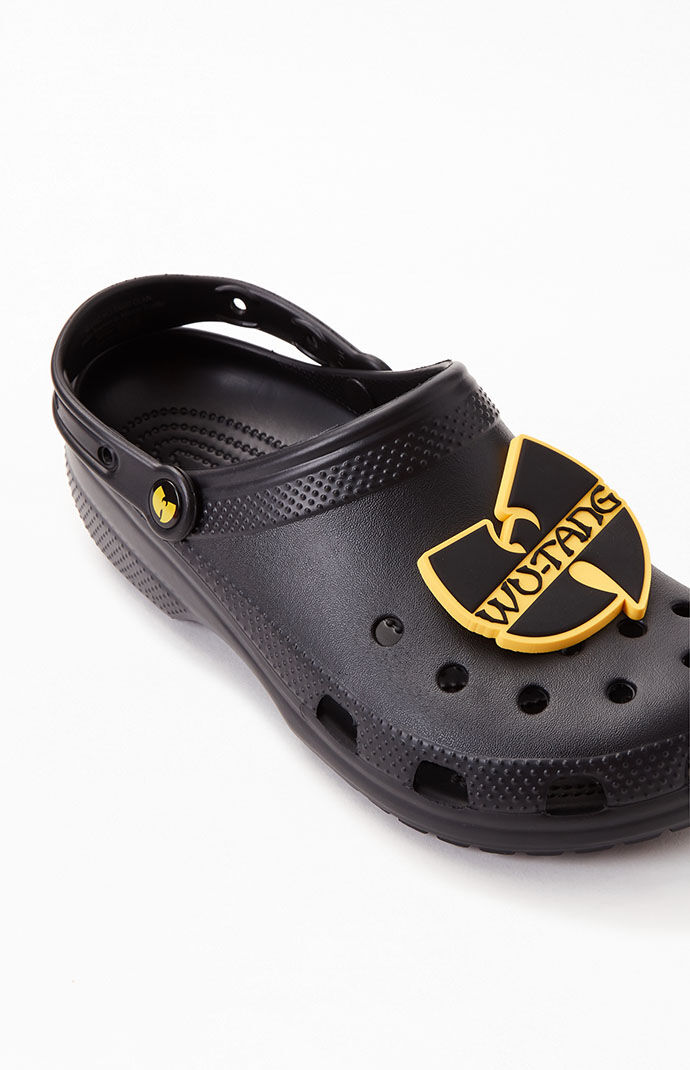 Wu-Tang Clan Crocs Classic Clogs Black & Yellow Men's Multi