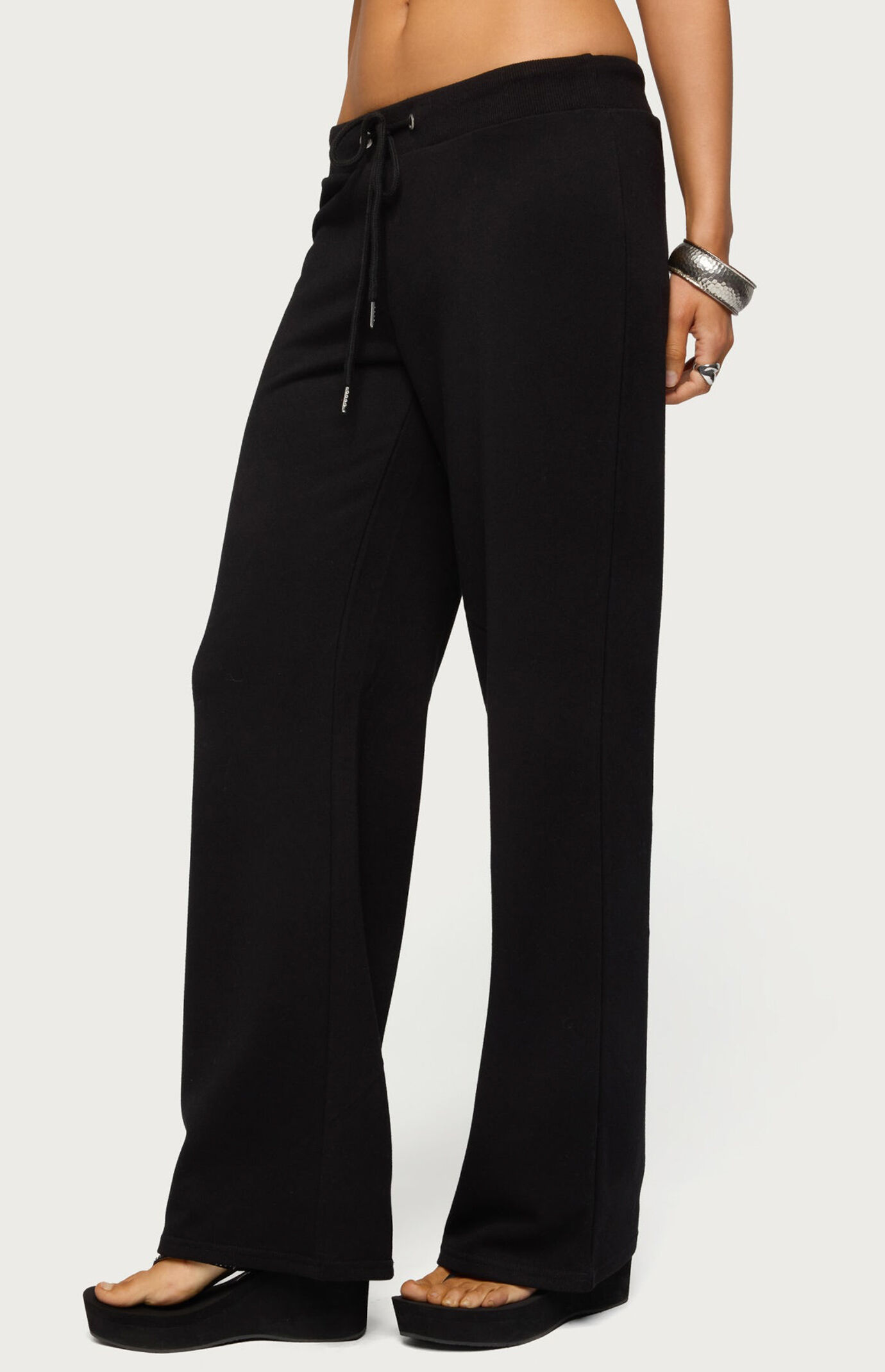 Edikted Quinn Straight Leg Sweatpants