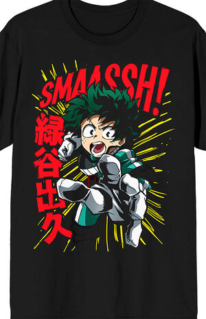 My Hero Academia Smash T-Shirt My Hero Academia Smash T-Shirt image number null