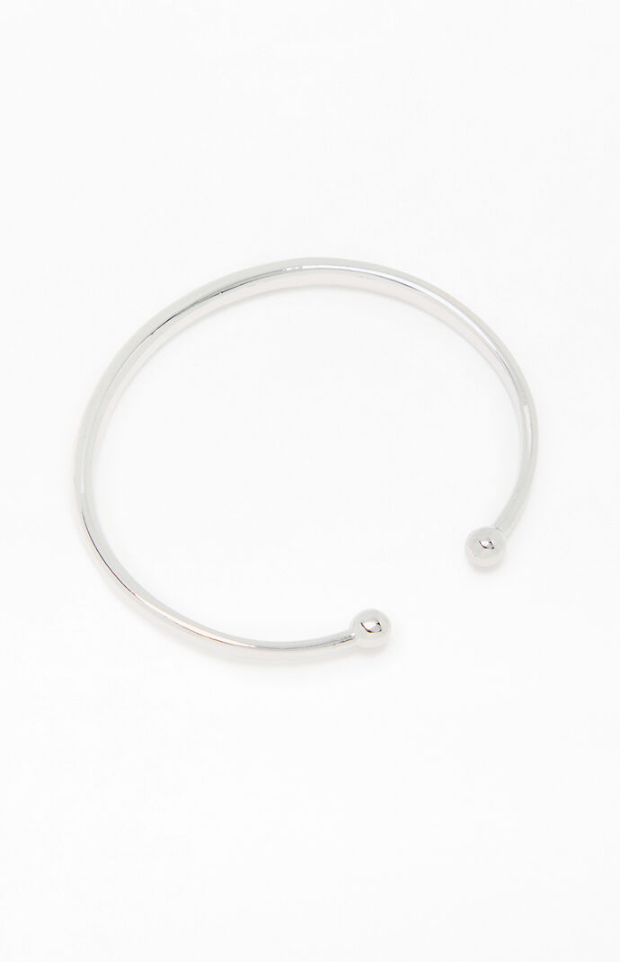 John Galt Silver Bangle Bracelet
