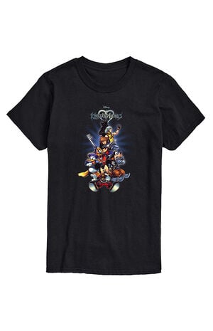Kingdom Hearts Game Characters T-Shirt image number 1