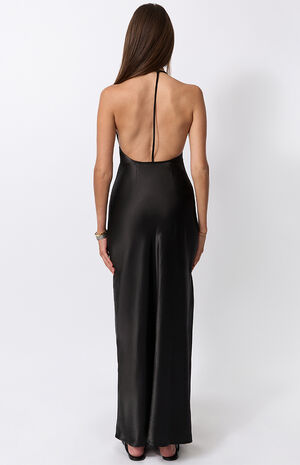 Backless Halter Dress image number 3