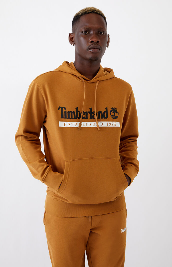 Tan Established 1973 Hoodie