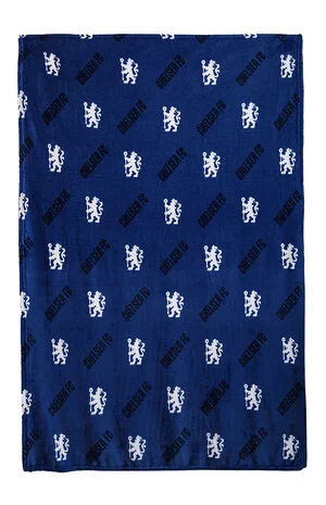 Official Chelsea FC Fleece Throw Blanket image number 1