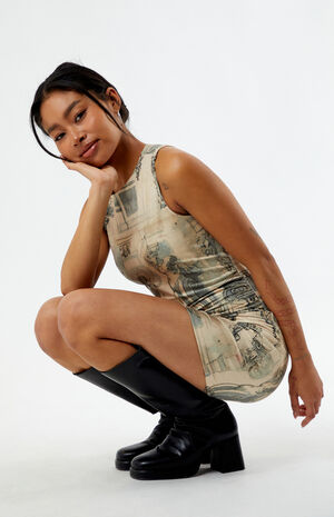 x PacSun Oeuvre Mini Dress image number 3