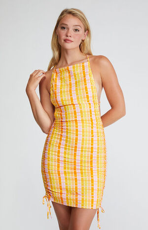 Peppermayo New Dreams Linen Mini Dress | Pacsun