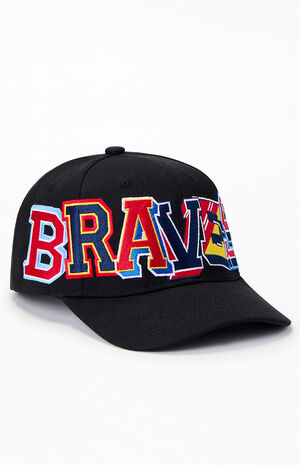 Atlanta Braves&nbsp;Hyper Type Pro Snapback Hat image number 1