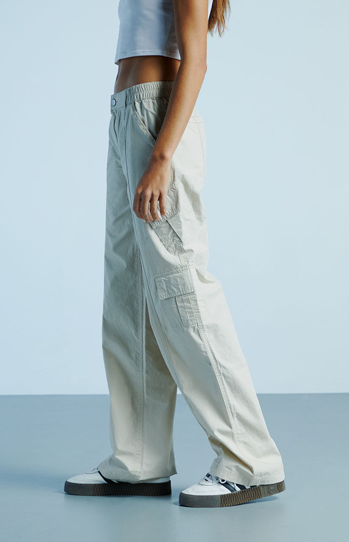 Pacsun white cargo pants cheap