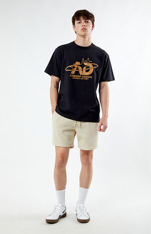 Gray Fleece Volley Shorts image number 4