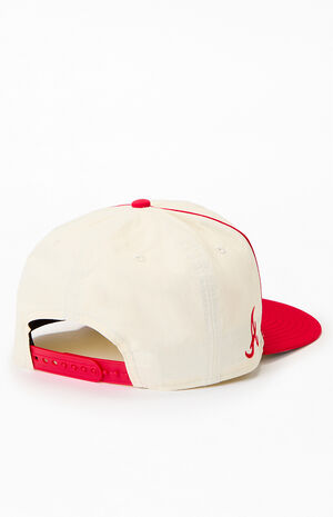 Atlanta Braves 40th Anniversary Nylon Snapback Hat image number 2