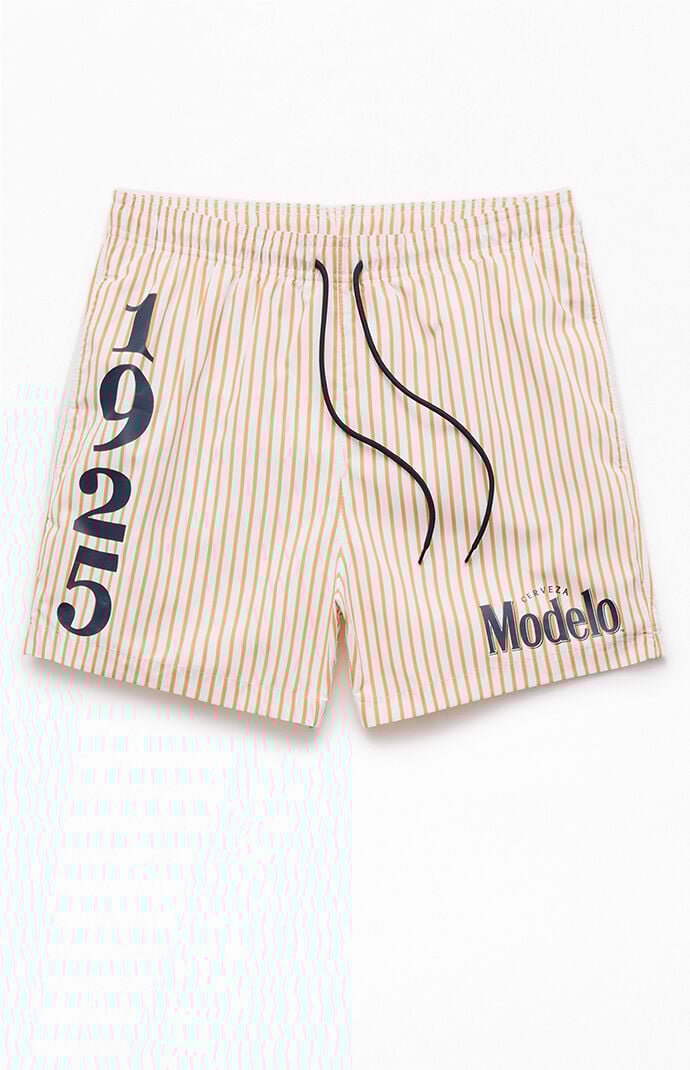Ripple Junction Modelo Stripe 4" Swim Trunks