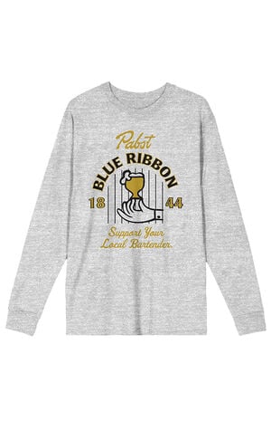 Pabst Blue Ribbon 1844 Long Sleeve T-Shirt image number 1