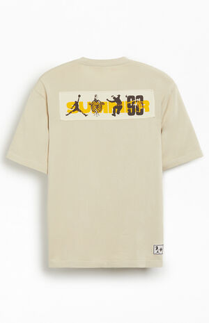 x UNION x Bephies Beauty Supply Beige T-Shirt image number 2