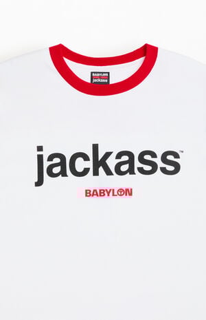 Jackass Babylon Ringer T-Shirt image number 3