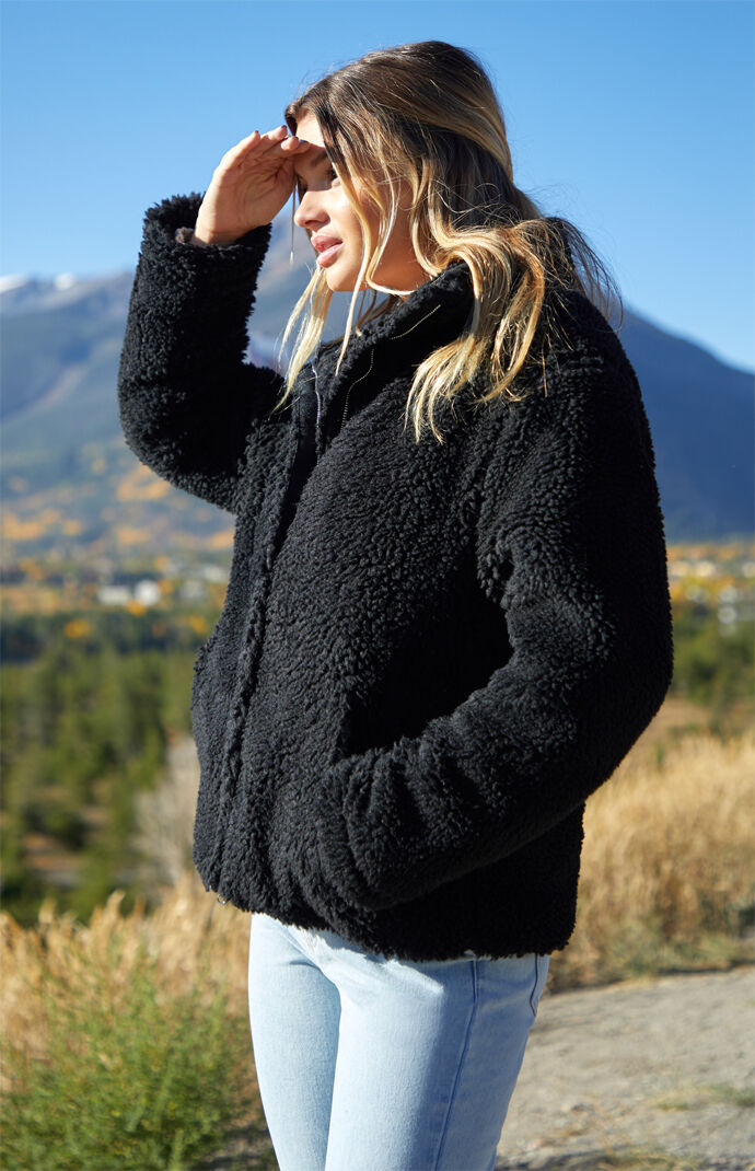 Black Sherpa Jacket