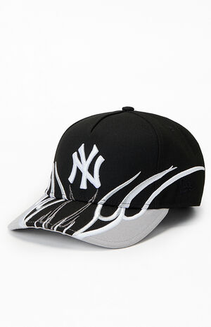 NY Yankees Flames 9FORTY Snapback Hat image number 4