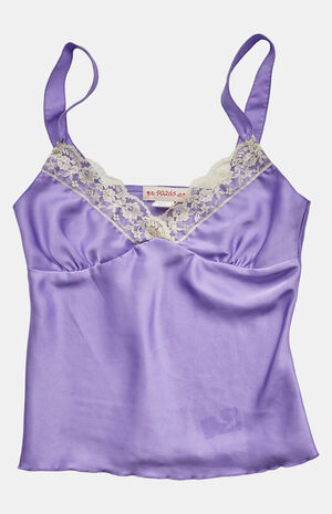 2000s Silk Cami V-Neck Tank Top image number 1