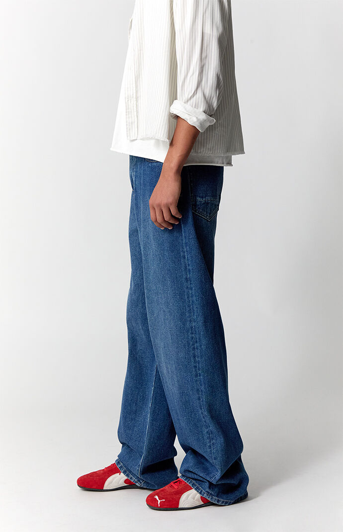 Pacsun Blake Extreme Baggy Jeans Medium Blue