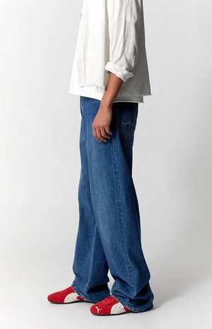 Blake Extreme Baggy Jeans Medium Blue image number 3