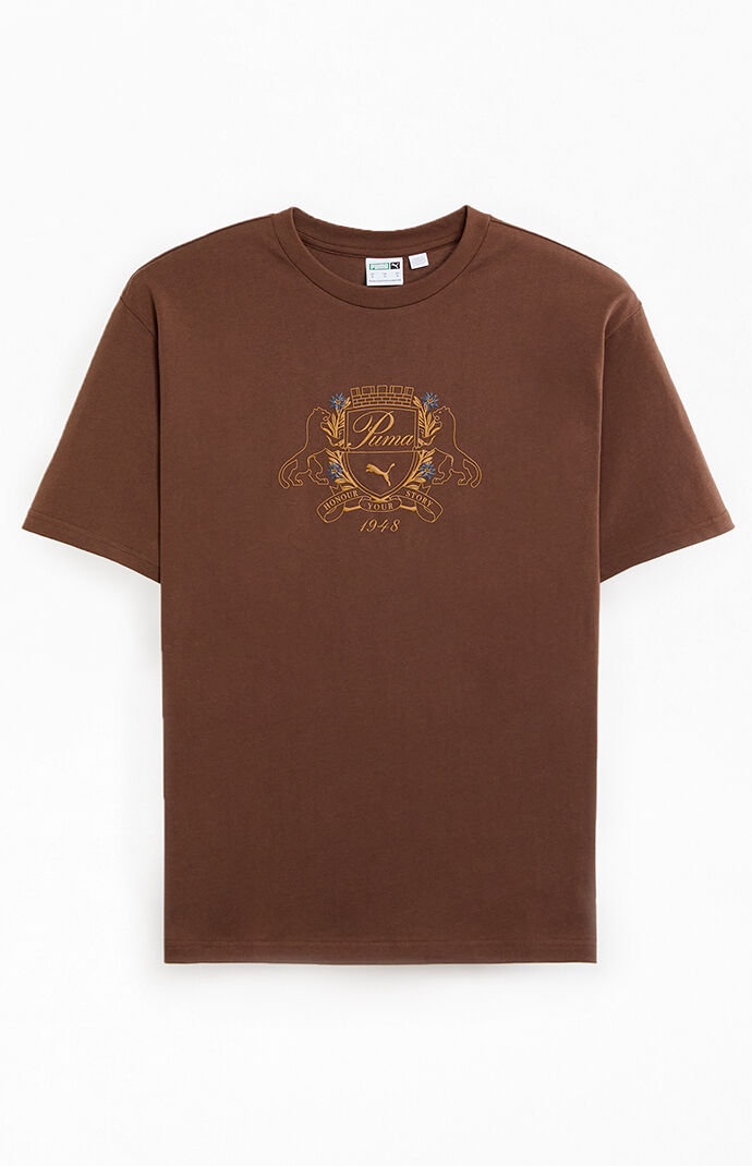 Puma Brown Family Legacy Graphic T-Shirt