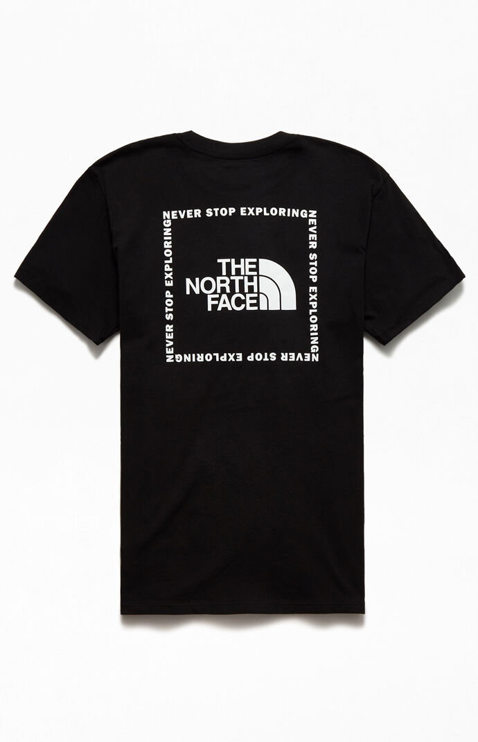 Black Square Short Sleeve T-Shirt