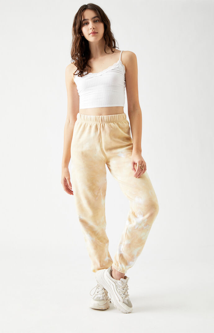 Tie dye sweatpants pacsun sales
