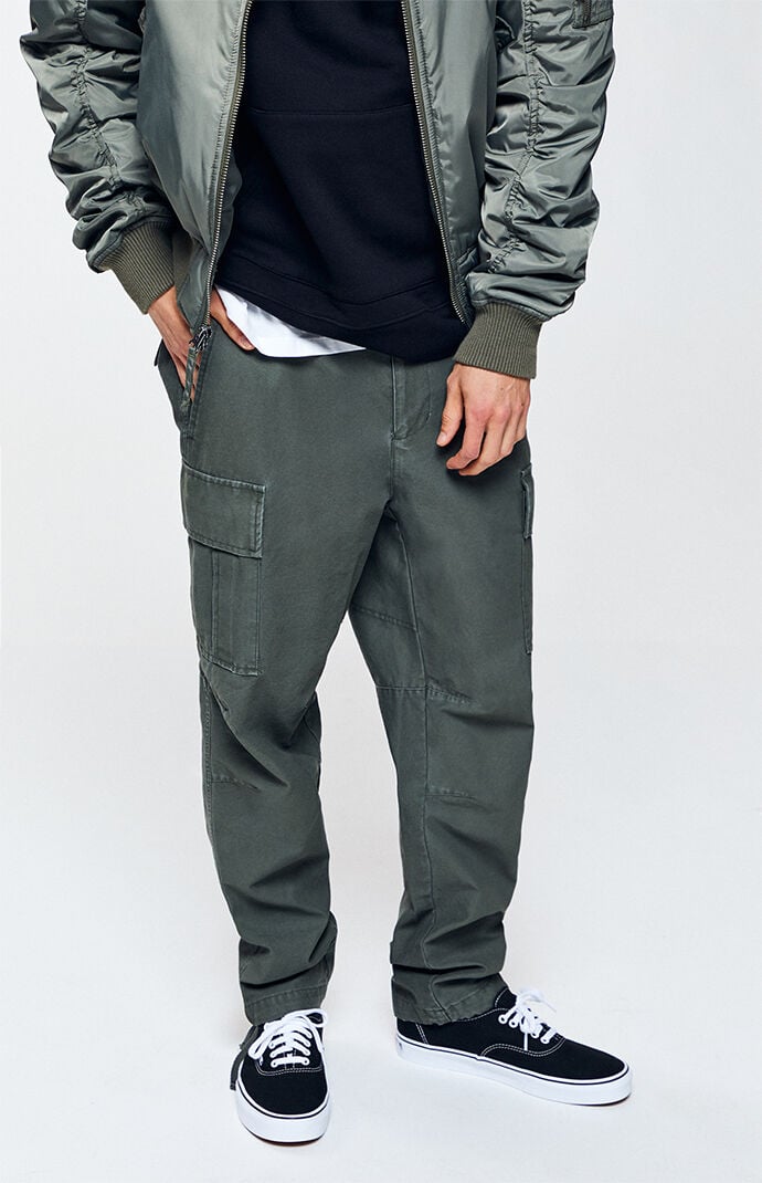 pacsun olive cargo pants