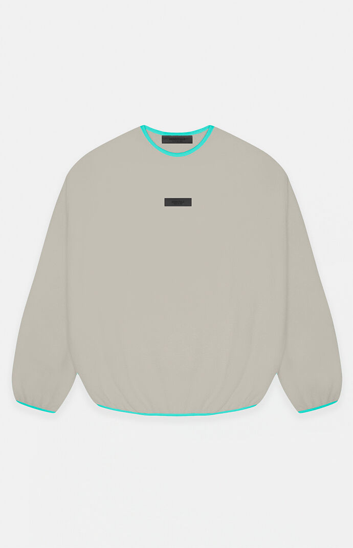 【ESSENTIALS】Crewneck Sweater/Seal(192SP244685F） Fear of God Essentials Silver Cloud Crew Neck Sweatshirt