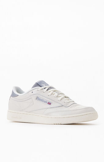 Reebok Off White Club C 85 Mu Flip Tongue Shoes Pacsun