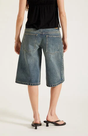 Peyton Extreme Jorts Dark Blue image number 4