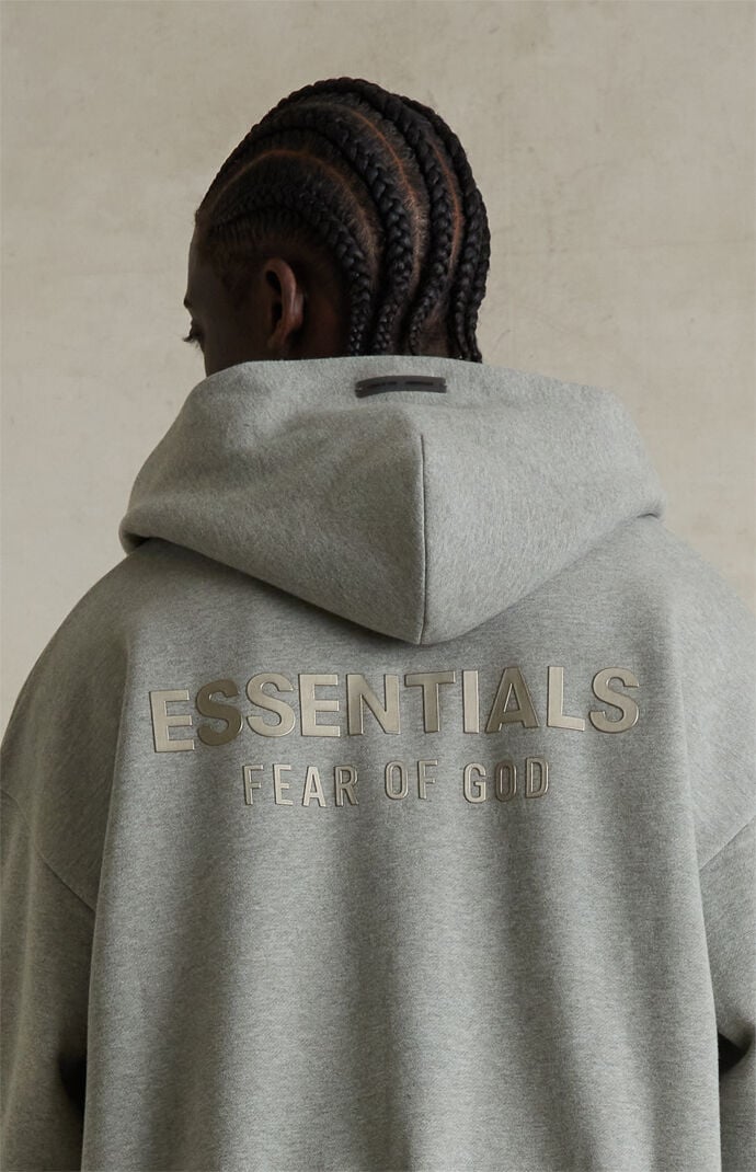 専用Fear of god FOG essentials Fear of God Essentials FW21 Pullover Logo Hoodie 'Harvest